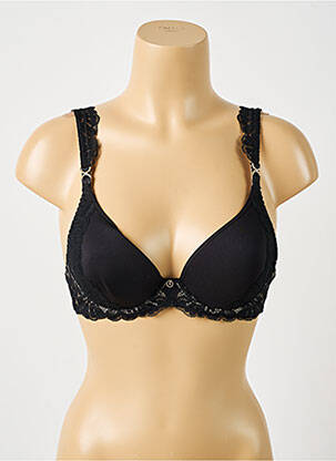 Sutien broderie top sutien modelat negru AUBADE femeie