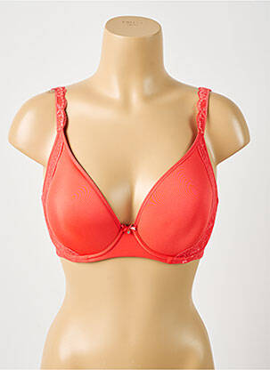 Sutien broderie top sutien modelat portocalie AUBADE femeie