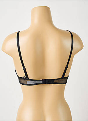 Sutien efect material satinat top sutien modelat negru AUBADE femeie