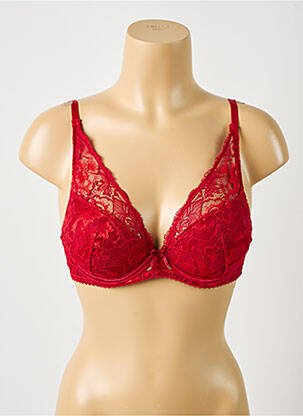 Sutien top sutien push-up top sutien push-up roșu AUBADE femeie