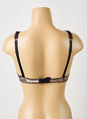 Sutien efect material satinat top sutien modelat maro AUBADE femeie