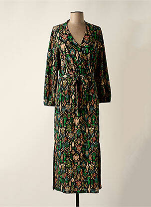 Rochie lungă negru GARCIA femeie