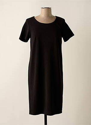 Rochie midi mâneci scurte mâneci scurte negru STREET ONE femeie