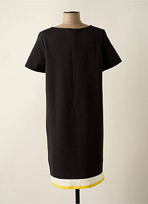 Rochie midi mâneci scurte mâneci scurte negru STREET ONE femeie