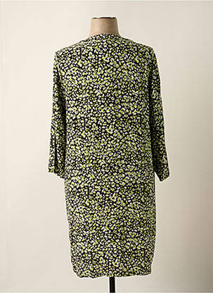 Rochie midi mâneci 3/4 mâneci 3/4 verde GARCIA femeie