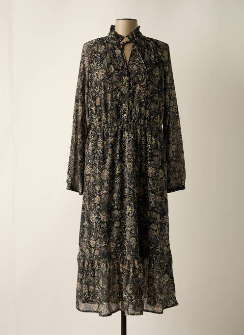 Rochie lungă negru GARCIA femeie