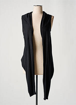 Vestă fără mâneci negru DOUBLE ONE PEACE femeie