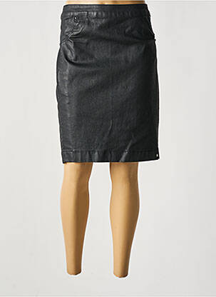 Fustă midi negru KANOPE femeie