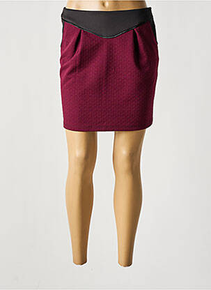 Fustă scurtă roșu AKELA KEY femeie