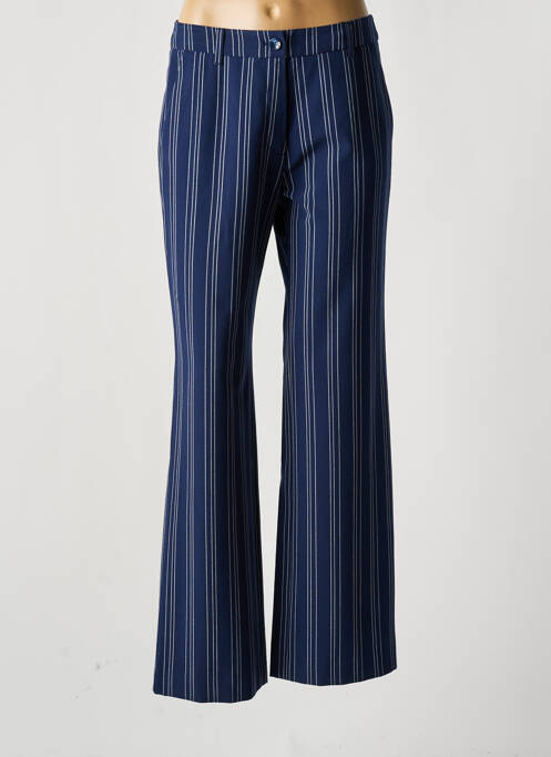 Pantalon drept albastru OLSEN femeie
