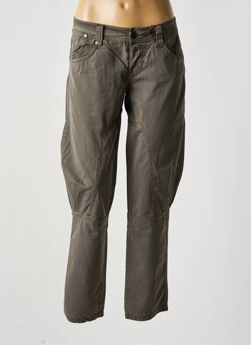 Pantalon drept maro DDP femeie