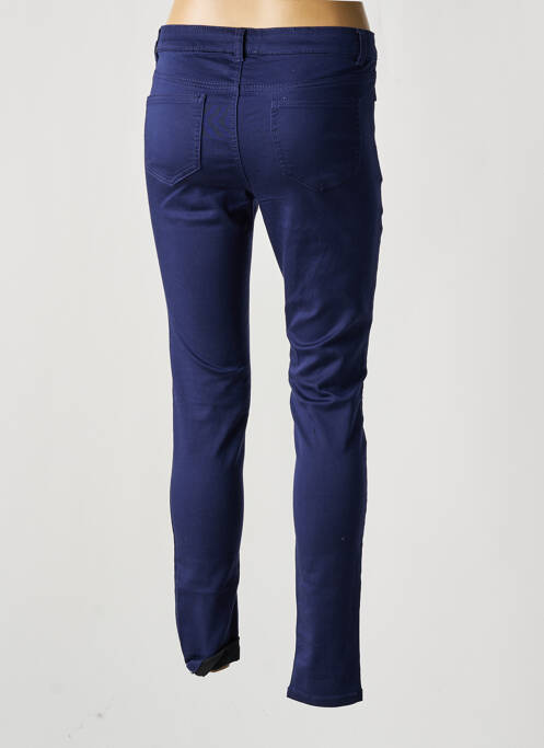 Pantalon slim albastru BROADWAY femeie
