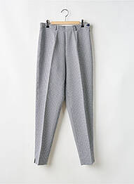 Pantalon drept croială morcov mărime normală negru MINA.B femeie