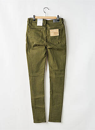 Pantalon slim elasticitate mărime normală verde GARCIA femeie