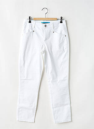 Pantalon slim bej STREET ONE femeie