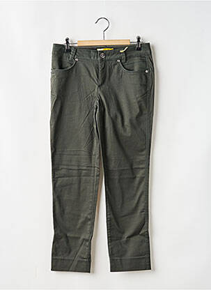Pantalon slim elasticitate mărime normală verde STREET ONE femeie