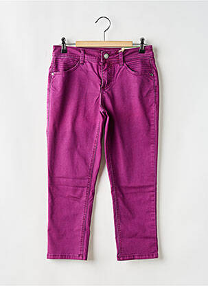 Pantalon trei sferturi elasticitate mărime normală violet STREET ONE femeie