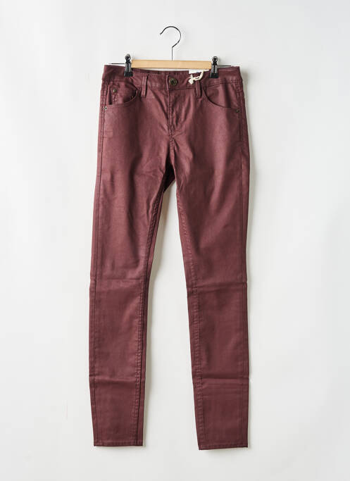 Pantalon slim maro GARCIA femeie