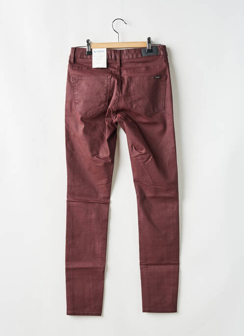 Pantalon slim maro GARCIA femeie