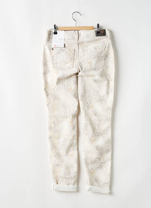 Pantalon slim elasticitate mărime normală bej STREET ONE femme