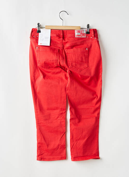 Pantalon trei sferturi roșu STREET ONE femeie