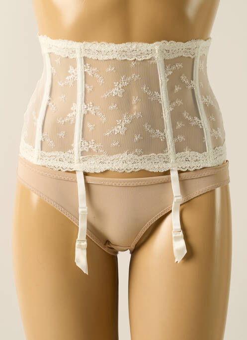 Corset/Jartieră alb AUBADE femeie