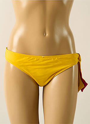 Chiloți de baie galben AUBADE femeie