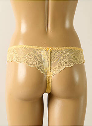 Tanga elasticitate portocaliu deschis AUBADE femeie
