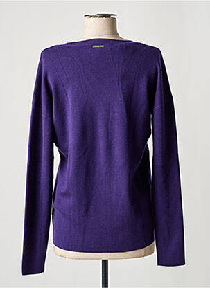 Pulover croială dreaptă mâneci lungi violet MICHAEL KORS femeie