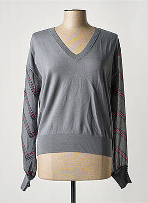 Pulover gri EMPORIO ARMANI femeie