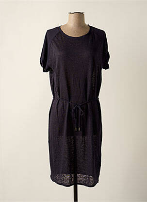 Rochie midi mâneci scurte mâneci scurte albastru CALVIN KLEIN femeie