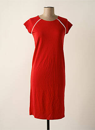 Rochie midi roșu MONTAGUT femeie