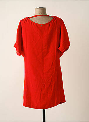Rochie scurtă mâneci scurte mâneci scurte roșu GUESS femeie