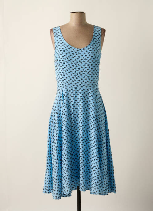 Rochie midi albastru CALVIN KLEIN femeie