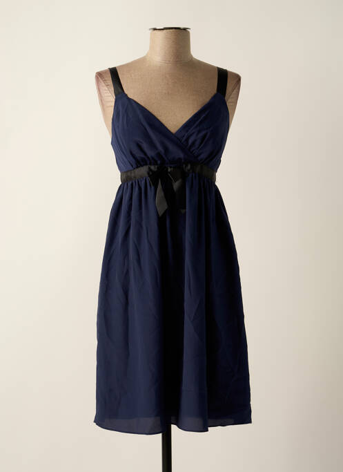 Rochie midi albastru NAF NAF femeie