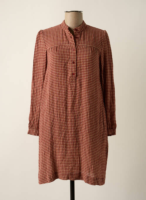 Rochie midi maro CYRILLUS femeie