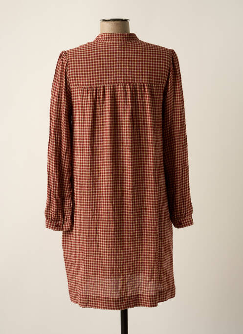 Rochie midi maro CYRILLUS femeie