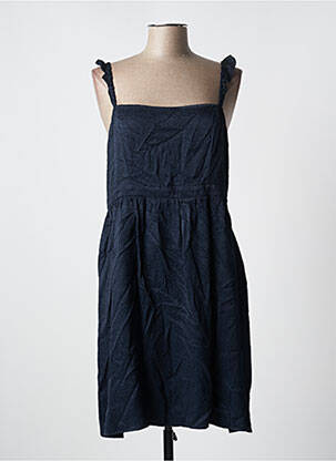 Rochie midi albastru NAF NAF femeie