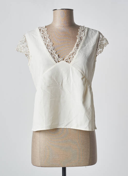 Top bej KAPORAL femeie