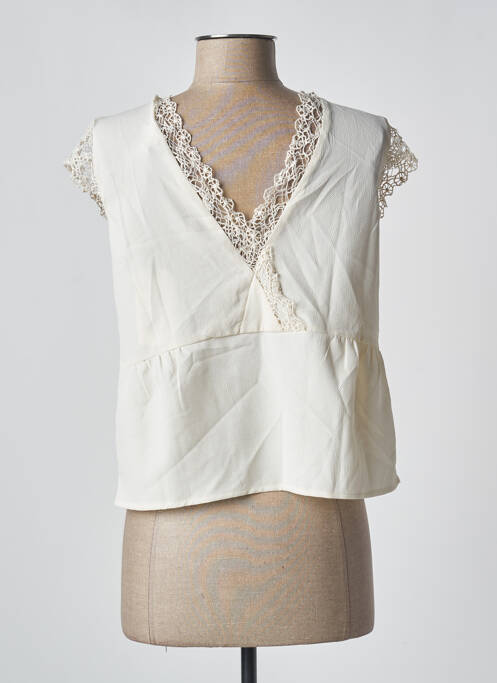 Top bej KAPORAL femeie