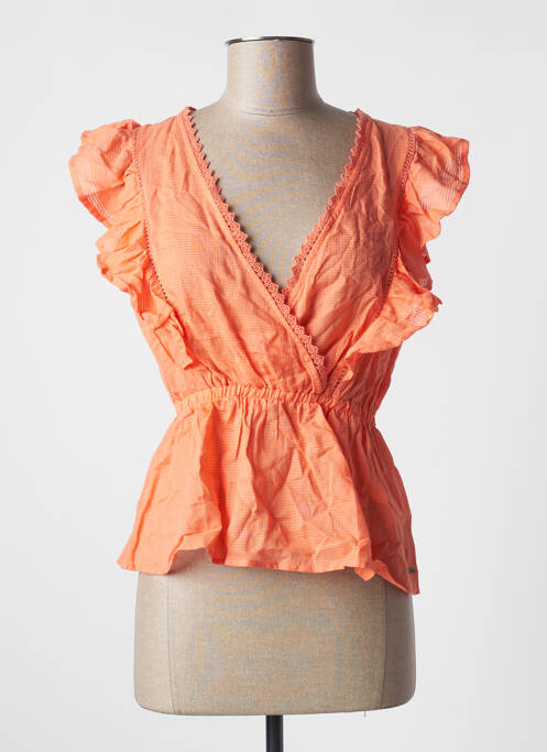 Top portocaliu CREEKS femeie