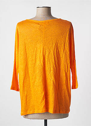 Tricou mâneci 3/4 mâneci 3/4 portocaliu NOTSHY femeie