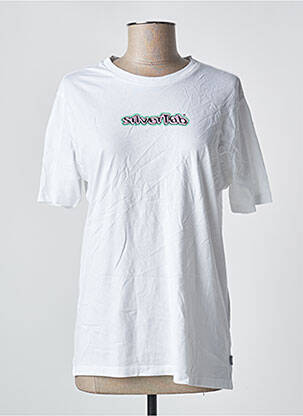 Tricou serigrafie mâneci scurte alb LEVI'S femeie