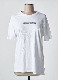 Tricou serigrafie mâneci scurte alb LEVIS femme
