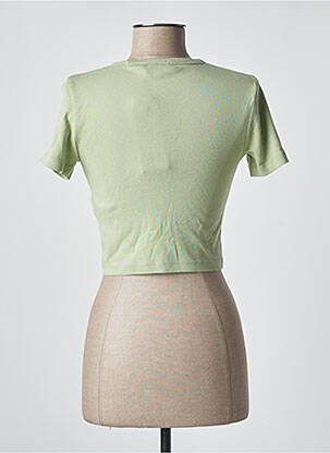 Tricou elasticitate mâneci scurte verde LEVI'S femeie