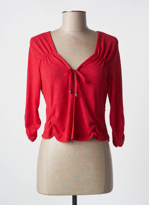 Vestă cu mâneci lungi roșu FRED SABATIER femeie
