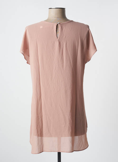 Tunică mâneci scurte maro SOGGO femeie