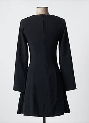 Rochie scurtă închidere cu fermoar la spate mâneci lungi negru ARMANI EXCHANGE femeie