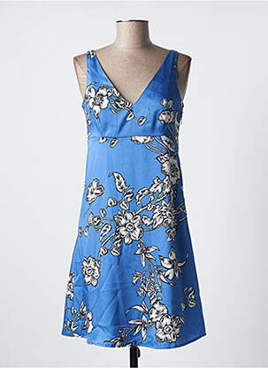 Rochie scurtă albastru 1 2 3 femeie