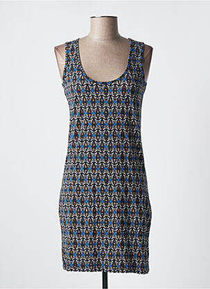 Rochie scurtă fără mâneci fără mâneci negru LH femeie